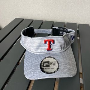 Texas Rangers New Era visor OS